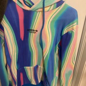 Adidas Colorful Tie-Dye Hoodie
